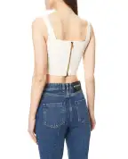 Balmain Укорочений топ Balmain на ґудзиках - Артикул: GF1AD214DG14