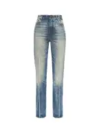 Balmain Джинси з ефектом вицвітання - Артикул: GF1MI070DG10