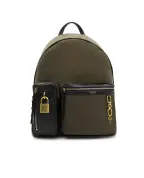 Balmain Рюкзак Pulse из телячьей кожи и нейлона - Артикул: GM1GE276TNRO