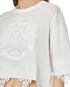 Balmain Топ із льону - Артикул: FF1EE130BD05
