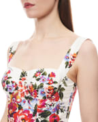 Dolce&Gabbana Платье с цветочным принтом - Артикул: F6TTGT-HS5UU