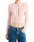 Balmain Кардиган Fléchage - Артикул: HF1KL459KK01