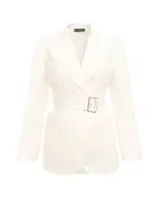 Dolce&Gabbana Однобортний жакет Taormina з льону та бавовни - Артикул: F29WCT-FUTDJ