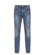 Dolce&Gabbana Джинсы с логотипом - Артикул: GY07CD-G8PK5