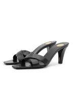 Saint Laurent Мюлі JILL з гладкої шкіри - Артикул: 825257-AACSY