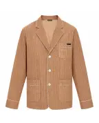Dolce&Gabbana Рубашка vanity из жатой ткани в полоску (костюм) - Артикул: G2WK2T-FBMFT