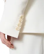 Stella McCartney Блейзер однобортный из шерсти - Артикул: 6501373HU707