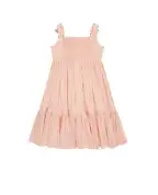 Dolce&Gabbana Детское платье с цветочными аппликациями - Артикул: L53DN1-FU5V2-B