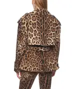 Dolce&Gabbana Куртка з леопардовим принтом - Артикул: F9U46T-FSFN4