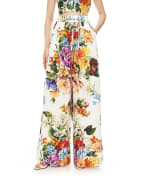 Dolce&Gabbana Брюки с цветочным принтом - Артикул: FTDCOT-HS5TR