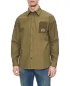 Dolce&Gabbana Рубашка с нашивкой логотипа - Артикул: G5OE4Z-FUFN9