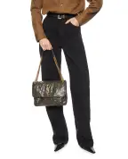 Saint Laurent Сумка NIKI Medium из телячьей кожи - Артикул: 633184-0EN07