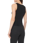 Saint Laurent Майка з ребристою в'язкою - Артикул: 863133-Y77IR