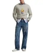 Polo Ralph Lauren Флисовый свитшот Polo Bear - Артикул: 710P04977002