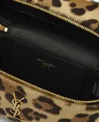 Saint Laurent Сумка GABY из кожи с ворсом пони - Артикул: 798098-AAE6T