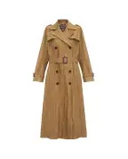 Dolce&Gabbana Двобортний тренч із бавовни - Артикул: F0Y19T-HUMWD