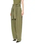 Balmain Брюки с хлопком и льном - Артикул: GF0PQ285CG64