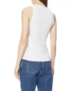 Balmain Майка в рубчик - Артикул: GF0EB075BD10