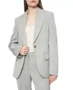 Stella McCartney Блейзер однобортный из шерсти - Артикул: 6501373HU705