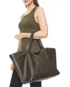 Saint Laurent Сумка-тоут Y из телячьей кожи - Артикул: 817602-AAEZ3