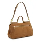 Dolce&Gabbana Сумка-тоут My Sicily Medium з телячої замші - Артикул: BB7782-BO903
