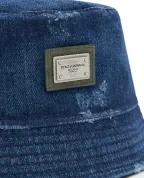 Dolce&Gabbana Дитяча панама з логотипом - Артикул: LB5H55-LDD92