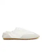 Saint Laurent Кроссовки Lewis из кожи и замши - Артикул: 862606-AAGB9