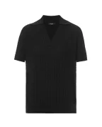 Balmain Вязаное поло с монограммой из шерсти - Артикул: GF1GB030KJ47