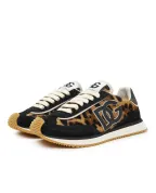 Dolce&Gabbana Кроссовки DG Cushion из телячьей кожи и замши - Артикул: CK2288-A6B11