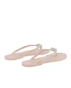 Mach&Mach Шлепанцы Double Heart - Артикул: SS26-S0888-05-GUM-NUD