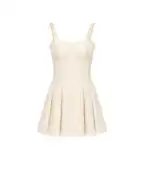 Balmain Платье-футляр из твида - Артикул: GF0R2590XL96