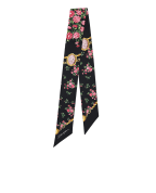 Dolce&Gabbana Повязка из шёлка с цветочным принтом - Артикул: FS215A-GDDLN