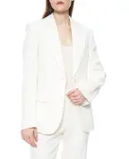 Stella McCartney Блейзер однобортный из шерсти - Артикул: 6501373HU707