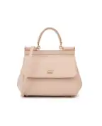 Dolce&Gabbana Кожаная сумка Sicily Medium - Артикул: BB6003-B1001