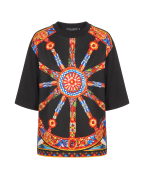Dolce&Gabbana Футболка в принте Сarretto - Артикул: F8W13T-GDDVP
