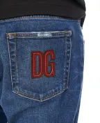 Dolce&Gabbana Джинсы с эффектом потертости - Артикул: GY07CZ-G8KF4