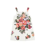Dolce&Gabbana Детское платье с цветочным принтом - Артикул: L54DI0-FSFOZ-B