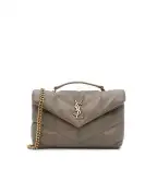 Saint Laurent Шкіряна сумка Loulou Puffer Toy - Артикул: 759337-1EL07