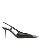 Saint Laurent Туфлі-човники JEANNE з глянсової шкіри - Артикул: 853184-AAFAN