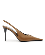 Saint Laurent Туфли-слингбеки Babylone Breteuil из овечьей кожи - Артикул: 806685-AADF1