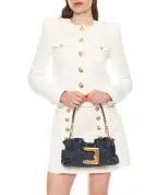 Balmain Мини-сумка Anthem из кожи - Артикул: FN1AE994LVGX