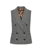 Dolce&Gabbana Двубортный жилет с шерстю - Артикул: F794AT-FQ2O5