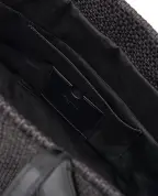 Balmain Сумка-шоппер из рафии и телячьей кожи - Артикул: GN1FI015TRAA