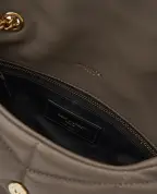 Saint Laurent Шкіряна сумка Loulou Puffer Toy - Артикул: 759337-1EL07