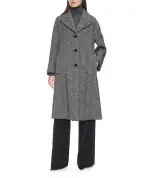Dolce&Gabbana Пальто длинное из шерсти с шевронным узором - Артикул: F0W4JT-FCZAJ
