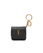 Saint Laurent Чехол для AirPods NIKI из телячьей кожи - Артикул: 871202-0EN07