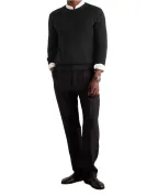 Ralph Lauren Purple Label Свитер из шелка и льна - Артикул: 790P01955002
