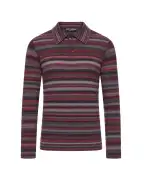 Dolce&Gabbana Поло с длинным рукавом в полоску из шерсти - Артикул: GXZC2T-JDVL1