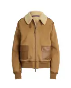 Ralph Lauren Collection Дублянка Morrison із замші та овчини - Артикул: 290P01983001