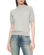 Balmain Футболка из шелка и хлопка - Артикул: GF0ALB30KJ53